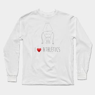 I Love Athletics Long Sleeve T-Shirt